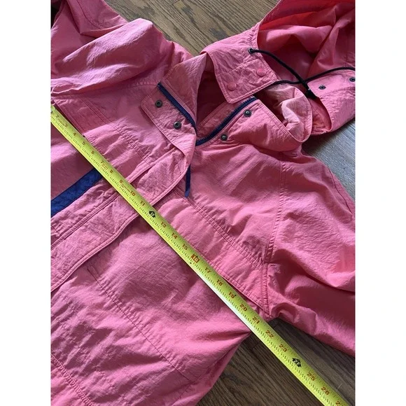 Vintage 90s Eddie Bauer Parka Coat Pink Removable Hood Women's Size Medium‎ - Picture 9 of 12